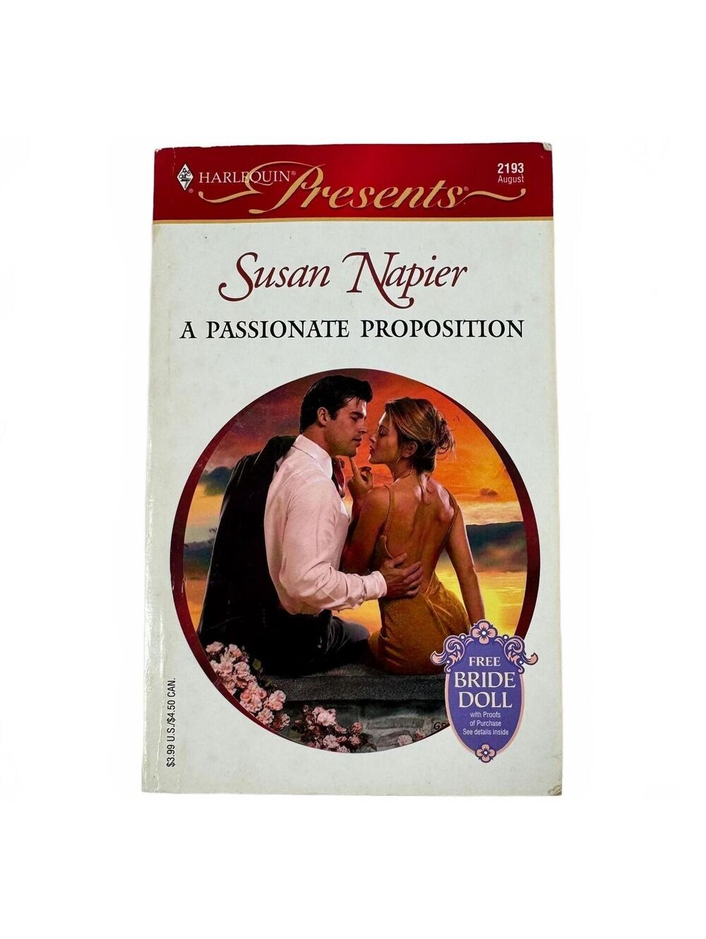 A Passionate Proposition by Susan Napier (paperback)